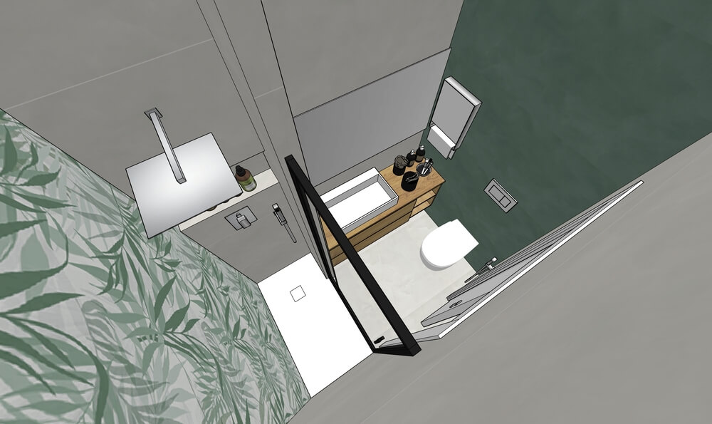 rogettazione bagno